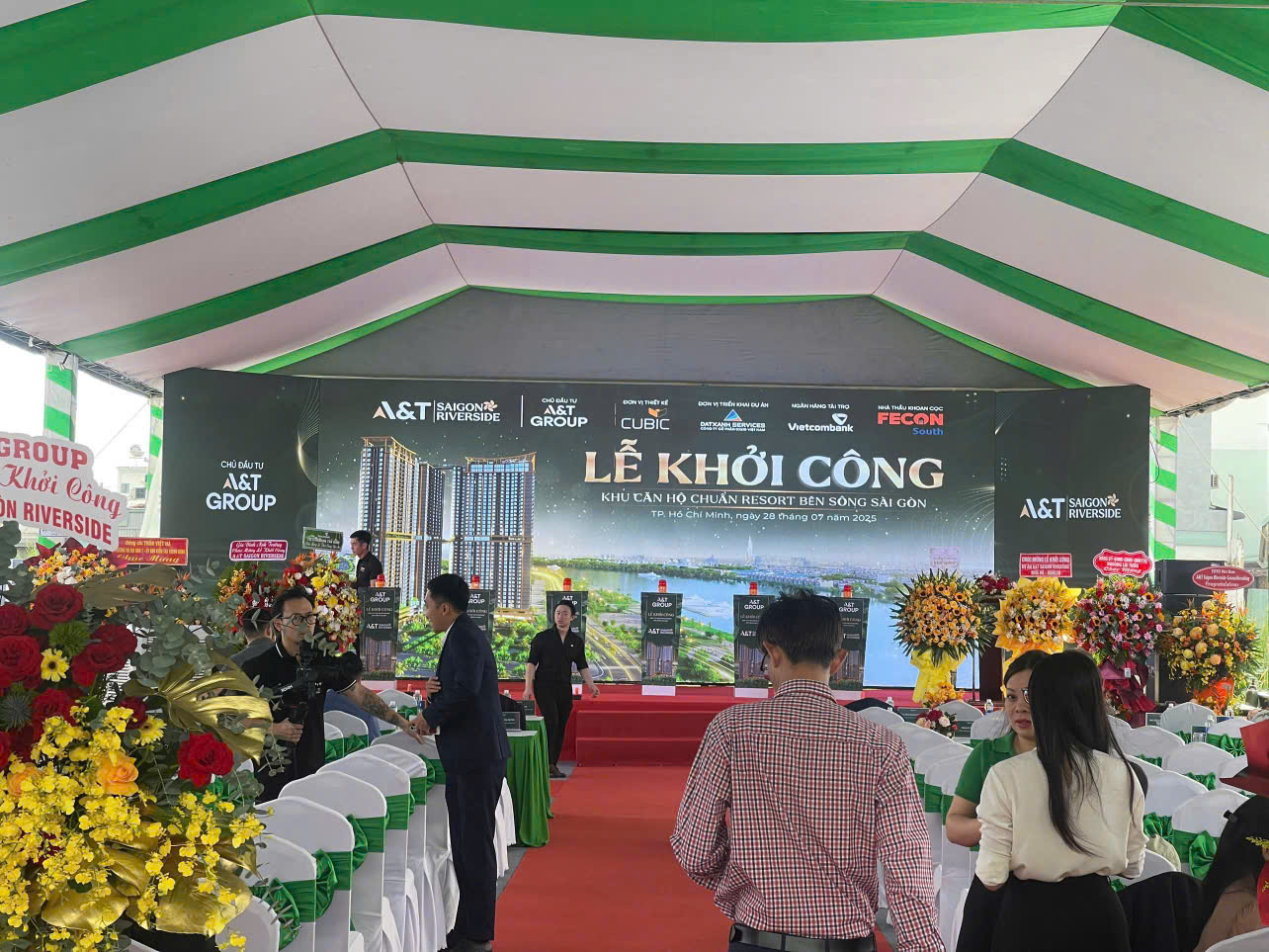 Lễ khởi công dự án A&T Saigon Riverside