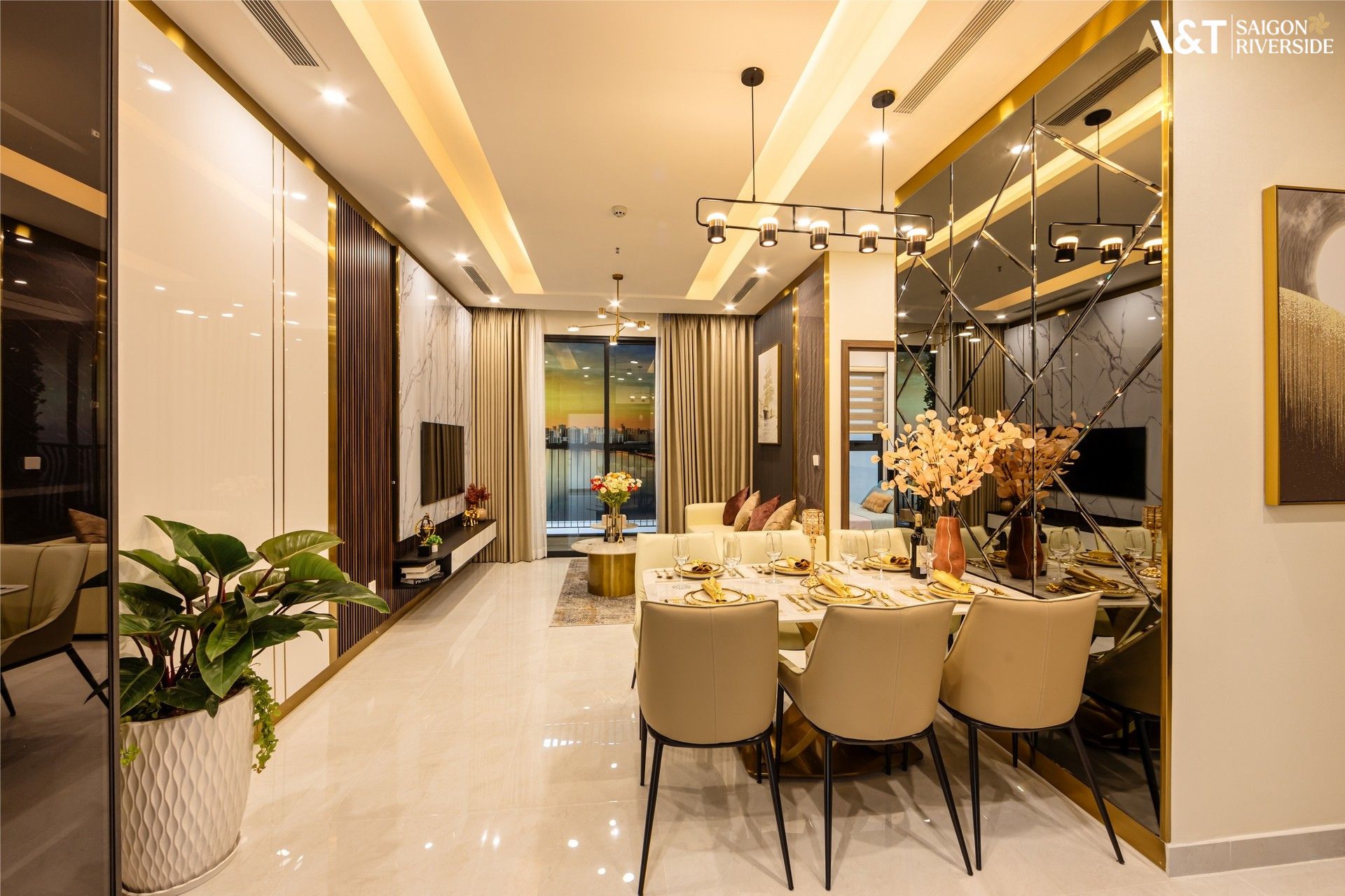 Nhà mẫu A&T Saigon Riverside