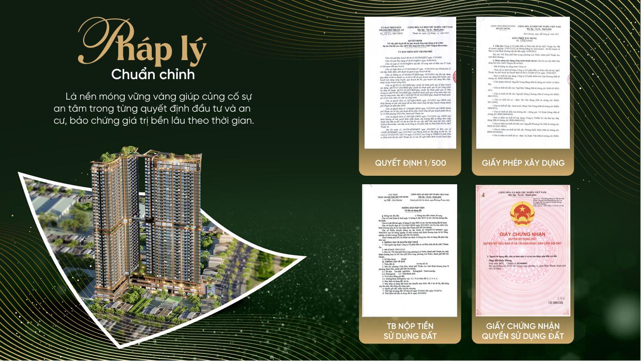 pháp lý vị trí at saigon riverside