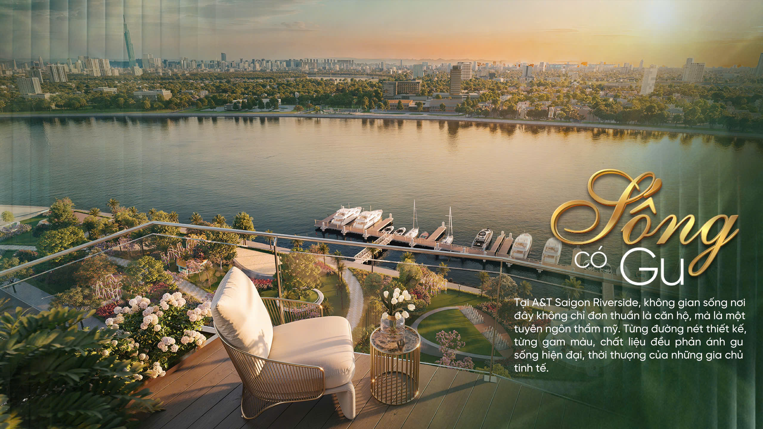 Tiện ích nội khu A&T Saigon Riverside