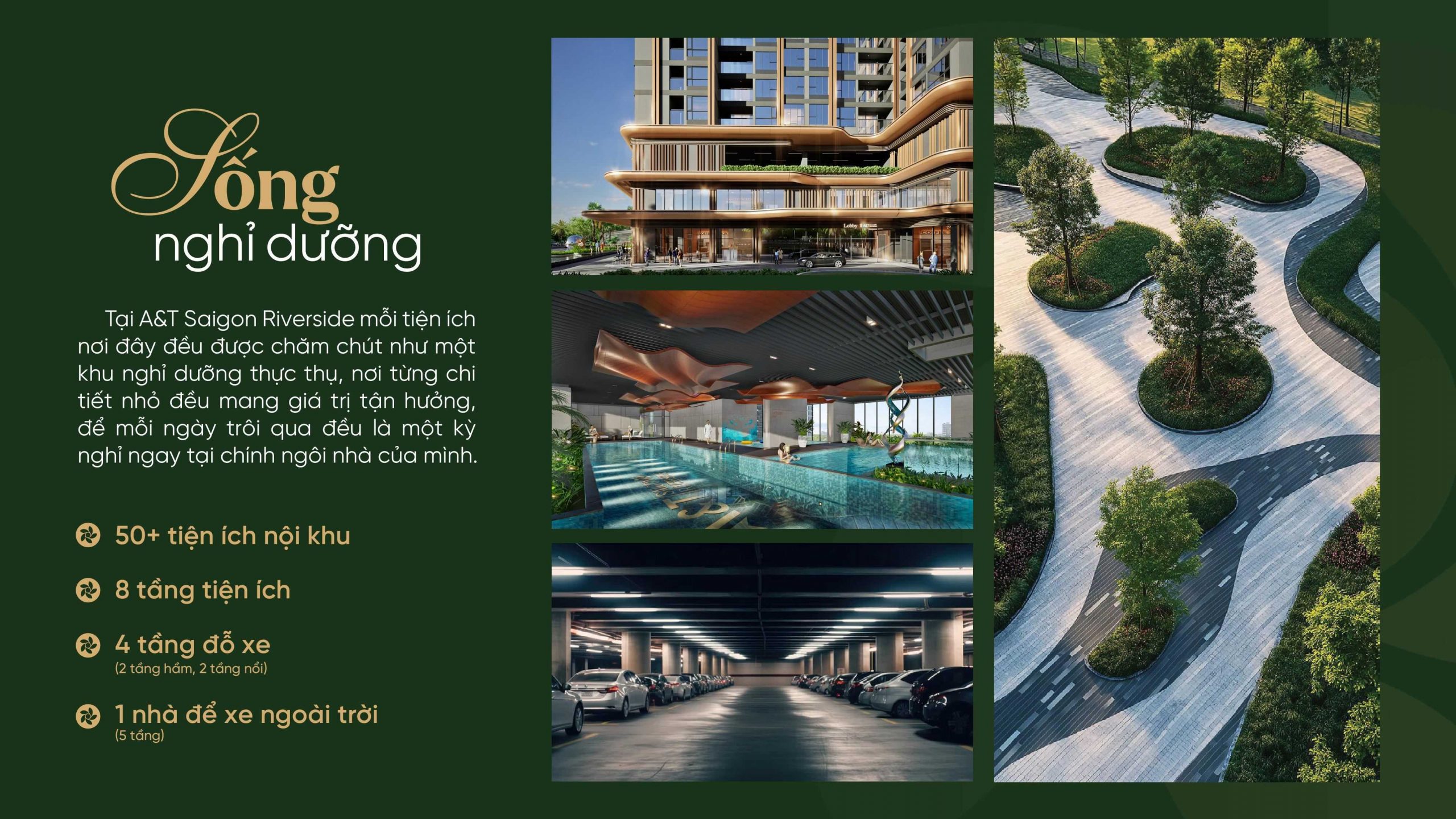 Tiện ích nội khu AT Saigon Riverside