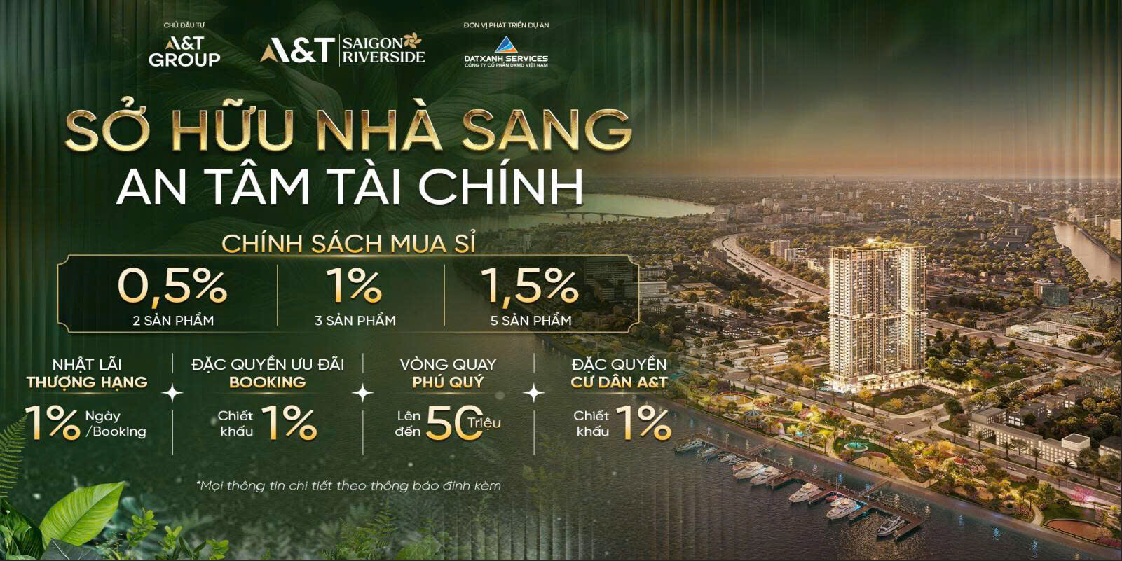 Ưu Đãi AT Saigon Riverside